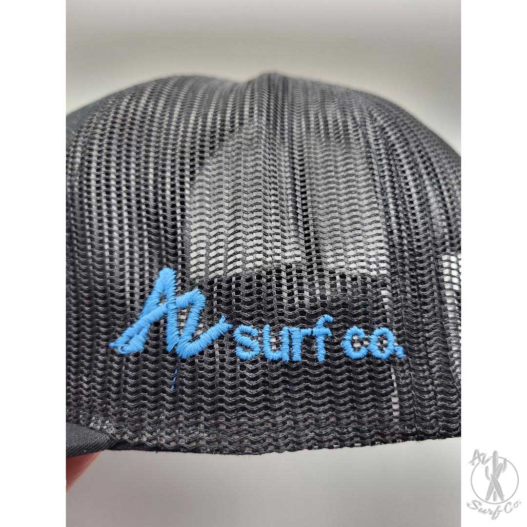 AZ Surf Co Richardson 168  Flat Bill SnapBack 7 Panel Hat