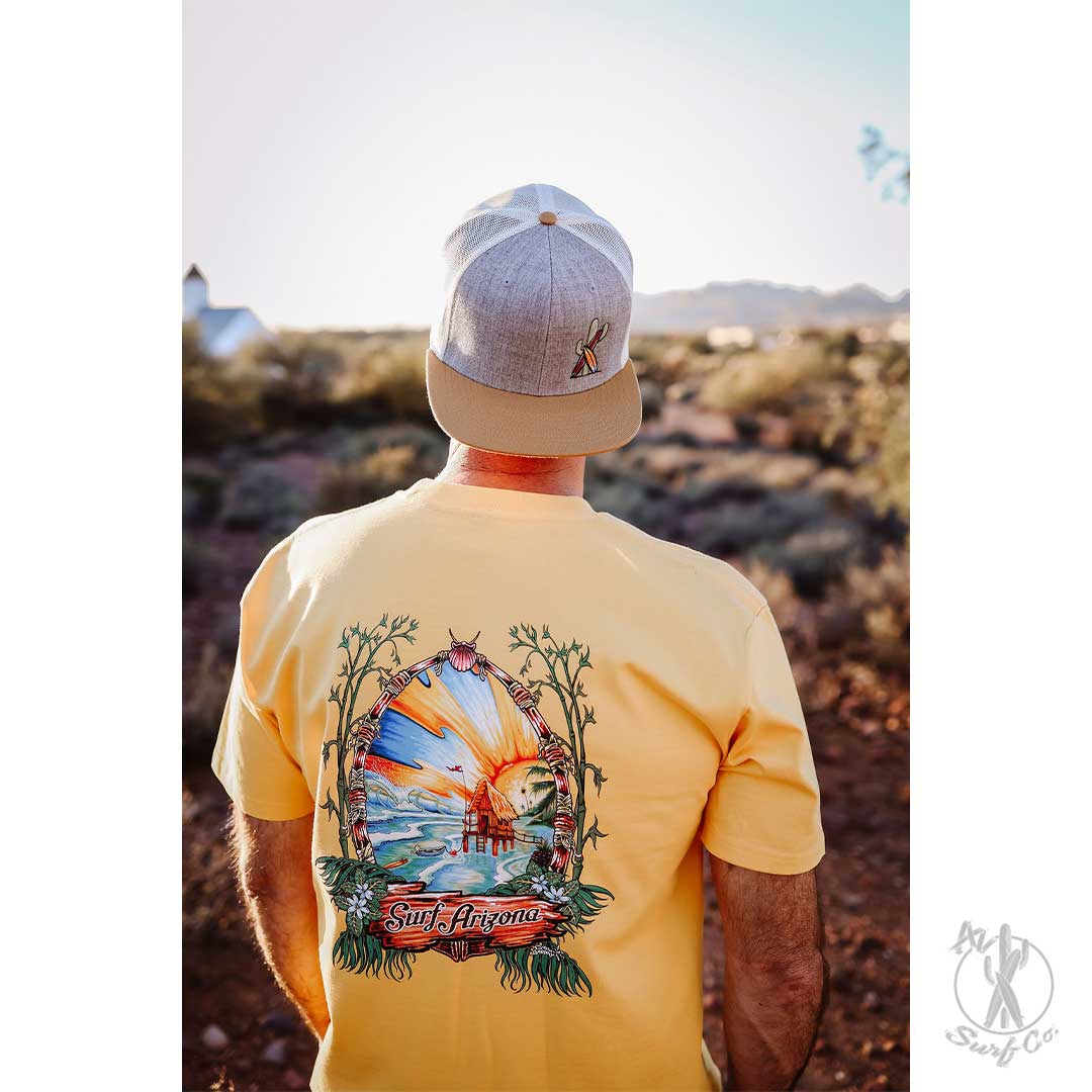 AZ Surf Co Richardson 511 Flat Bill Snapback 6 Panel Hat – Azsurfco